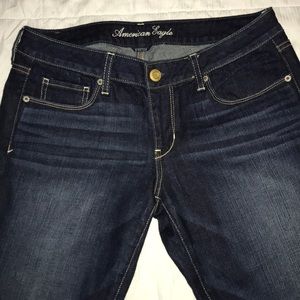 American Eagle Skinny Stretch Dark Denim Jean
